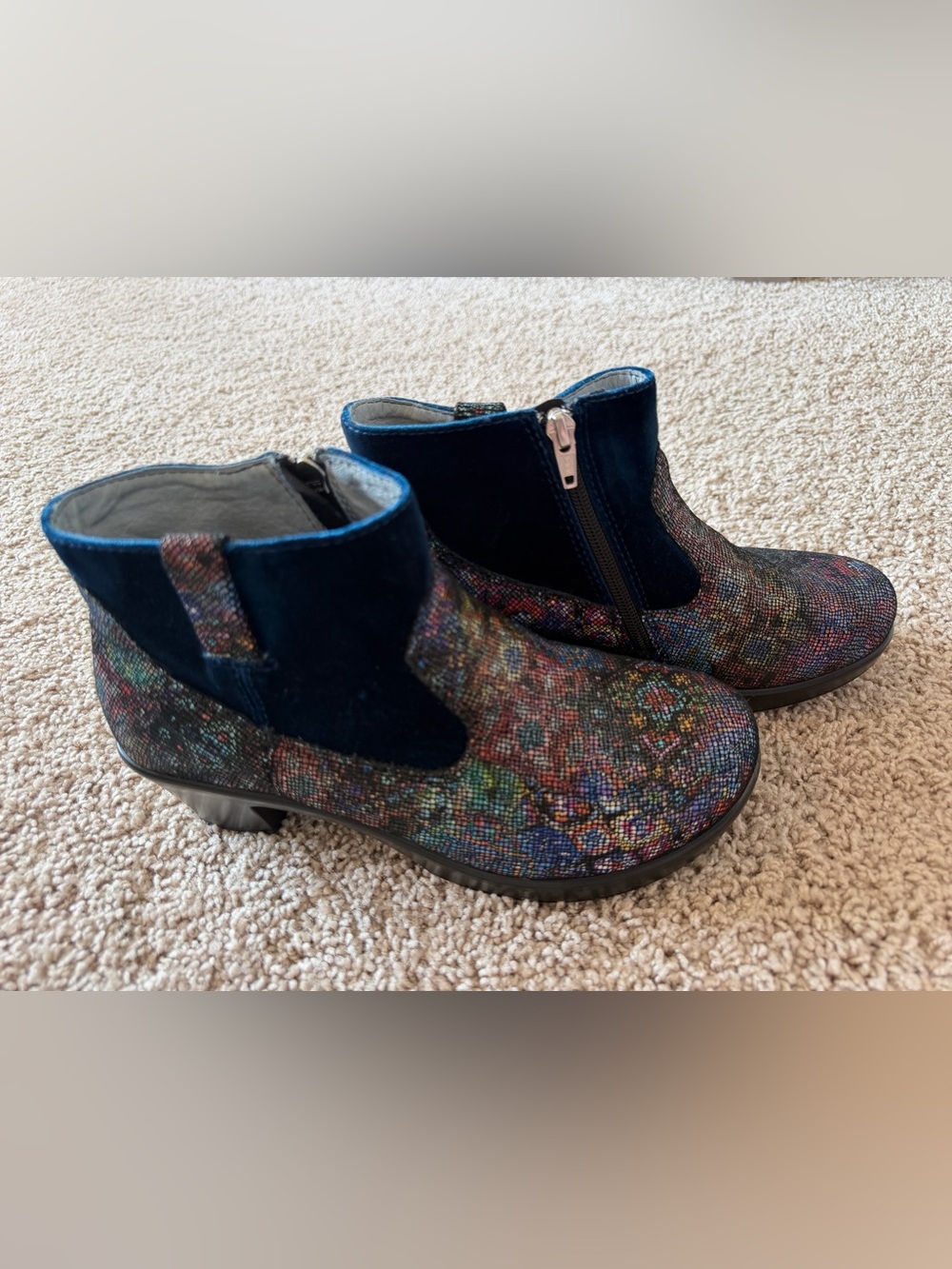 Alegria Hayden Ankle Boots Beauty Blur Women's 38 NWT - Picture 5 of 7